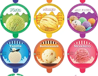 Ice Cream Paper Cup Lid